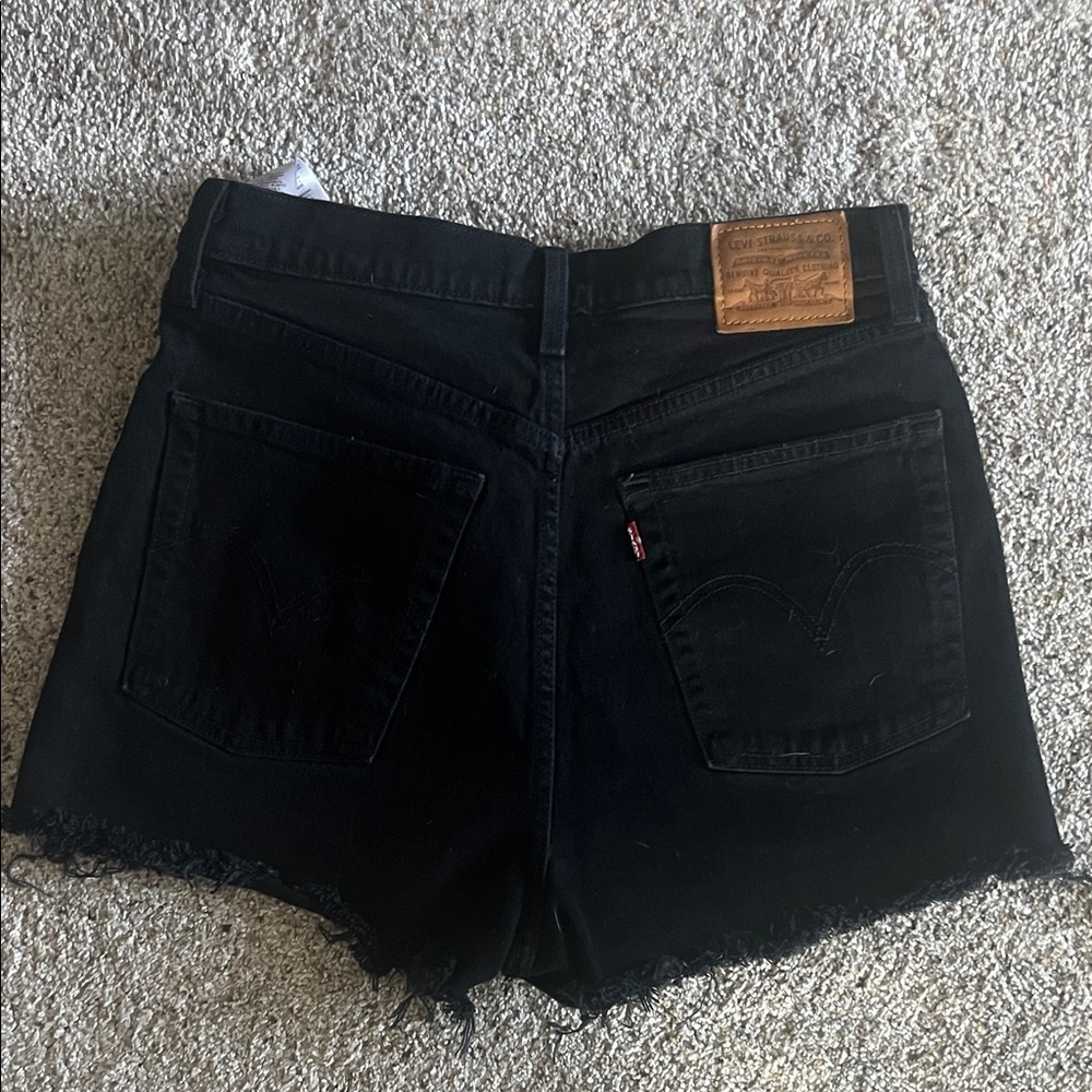 Levi's Women's Dark Denim Jean Shorts